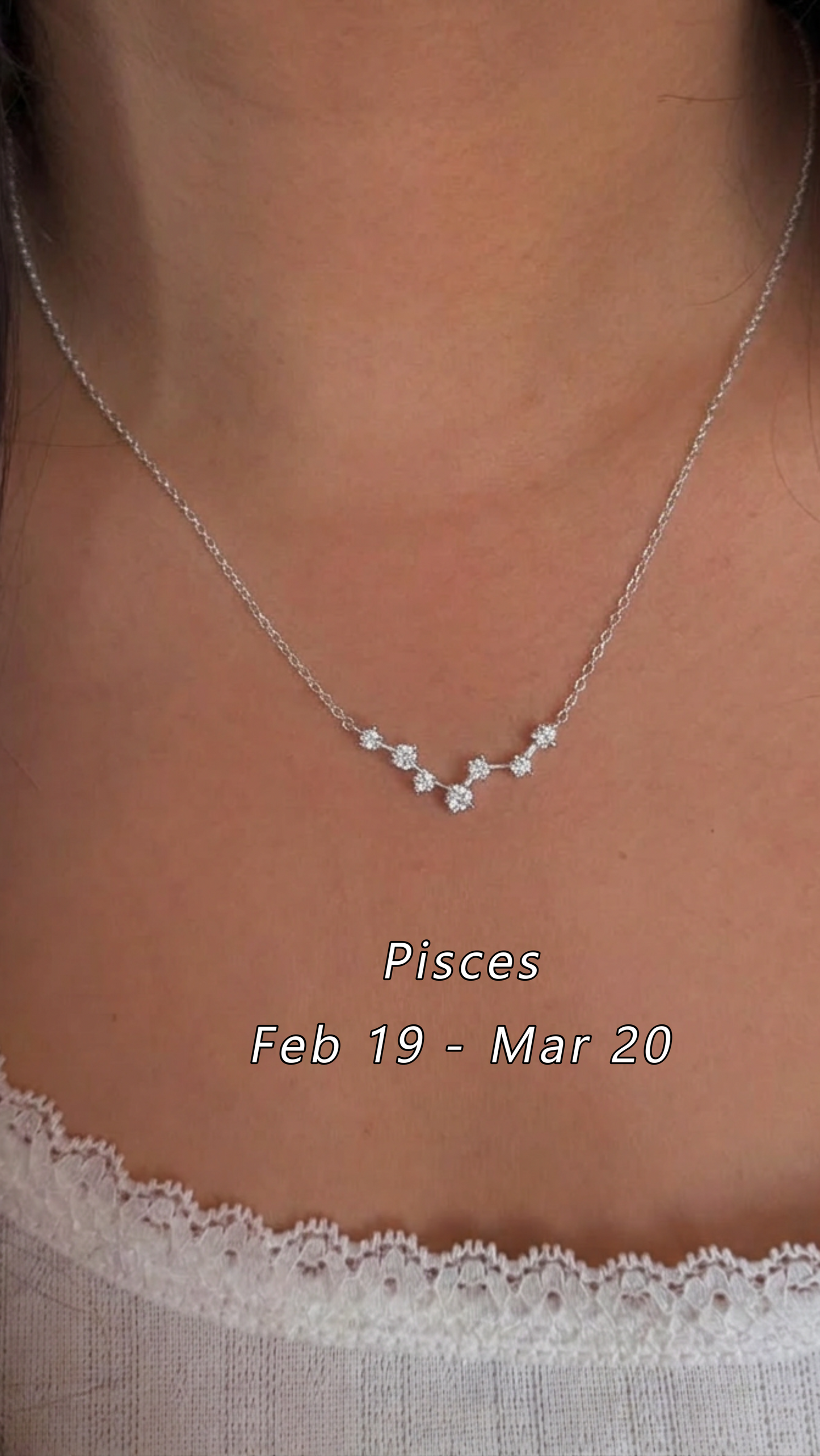 PURE SILVER STAR CONSTELLATION NECKLACE
